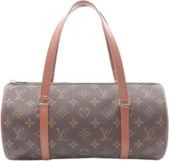 Louis Vuitton Pre-owned Handbags, female, Brown, Size: ONE SIZE Pre-owned Canvas Handbag