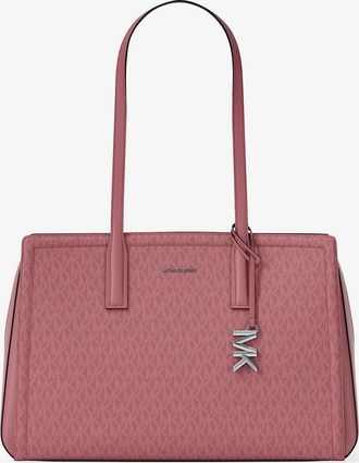 Michael Kors Laila Medium Signature Logo Tote Bag