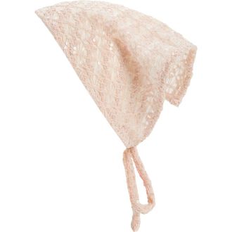 BP. Sequin Lace Headscarf in Pink at Nordstrom