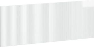 vidaXL Cabecero Montada En La Pared Arnhem Blanco Brillante Vidaxl