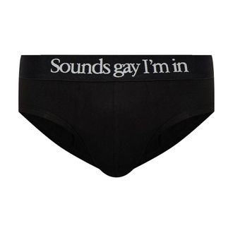 Carne Bollente Hombre, Ropa interior, Negro, Talla: M