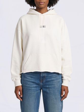 Maison Margiela Felpa con cappuccio in cotone