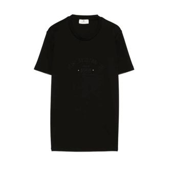 Elisabetta Franchi Mujer, Camisetas, Negro, Talla: M