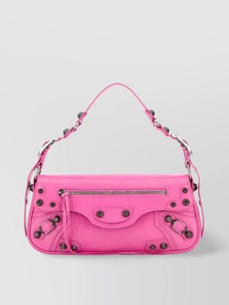 Balenciaga le cagole small lamb leather shoulder bag