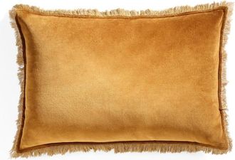 Febronie Coj&iacute;n algod&oacute;n marr&oacute;n tabaco 60x40