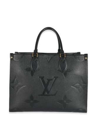 Louis Vuitton 2021-2022 OnTheGo MM Tote Bag - Schwarz
