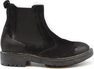 Moma Stijlvolle Bootie voor Modieuze Looks - Heren - Chelseaboots - Zwart - 40 EU - Schoenen