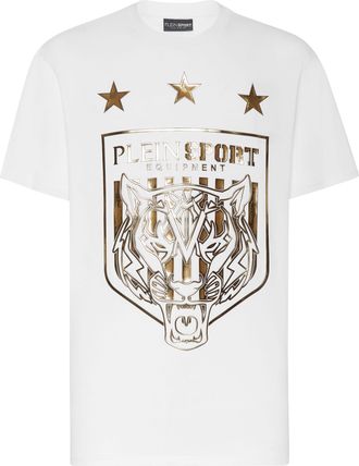 Plein Sport T-Shirt Ronde Hals Tiger