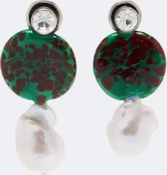 Dries Van Noten Pendientes adornados