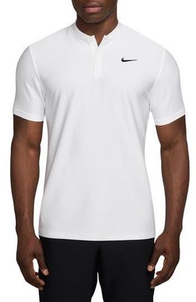 Nike Victory Henley Golf Polo in White/Black at Nordstrom Rack, Size Xx-Large