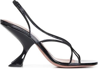 Amina Muaddi Mujer, Zapatos, Negro, Talla: 38 1/2 EU