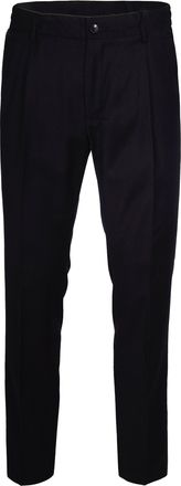 L.B.M. 1911 Tailored Black Virgin Wool Trousers