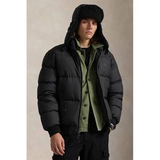 Polo Ralph Lauren gewatteerde jas zwart