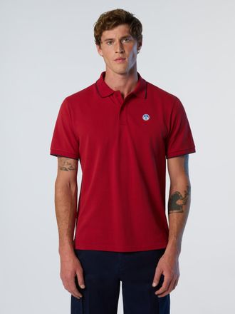 North Sails Polo Shirt Met kraagprint