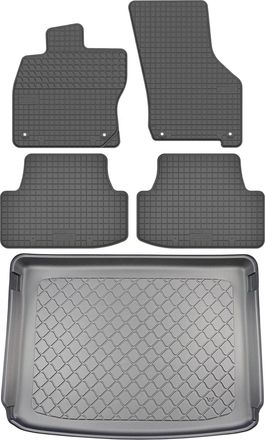 OEM Juego De Alfombrillas De Goma Para Coche Y Maletero Para Audi A3 Iv 8y Sportback Hatchback A Partir De Marzo De 2020