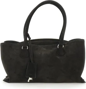 Osoi Bruine Shell Brot Tassen - Dames - Shoppers - Bruin - ONE Size - Leer - Tassen