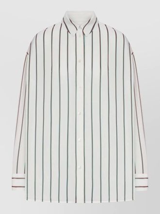 Gucci silk printed regular-fit long-sleeve shirt