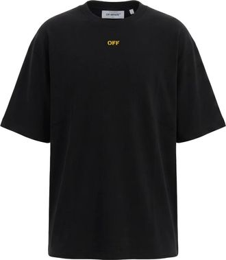 Off-white T-shirt van zwart katoen - Heren - T-shirts - Zwart - M - Katoen - Tops