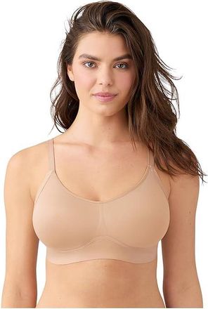 Wacoal Easy Like Sunday Wire Free Bra Womens Bra Praline : 2XL (D/DD), Nylon/Spandex