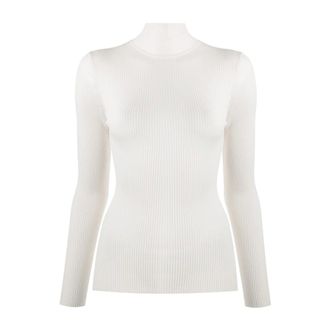 Wolford Turtlenecks, female, Beige, Size: S Fine Knit Roll Neck Long Sleeve