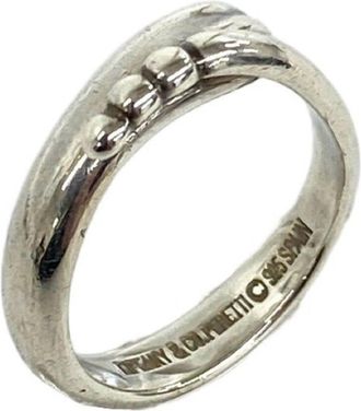 Tiffany & Co. Silver Silver 925 Band Ring (Pre-Owned)