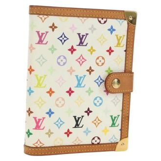 Louis Vuitton Pre-owned Day Planner Cover - Dames - Pre-owned - Veelkleurig - Maat: ONE Size Leer