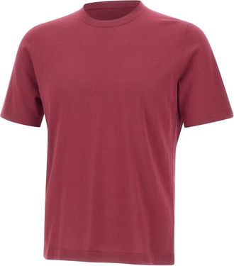KANGRA Gebreide Top - Heren - T-shirts - Rood - M - Katoen - Tops