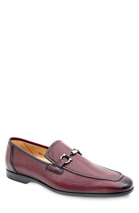 Mezlan Marinelli Bit Loafer in Burgundy at Nordstrom, Size 11.5