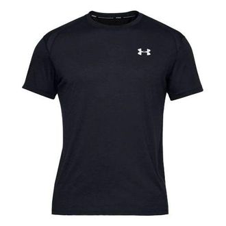 Under Armour Mens Under Armour Streaker Series Running Sports Short Sleeve Black 1326579-001