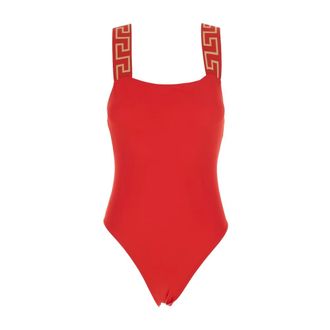 Versace Mujer, Trajes de ba&ntilde;o, Rojo, Talla: L