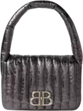 Balenciaga Silver Monaco Bag