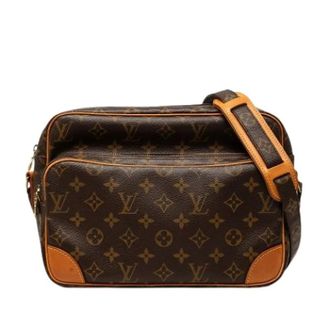 Louis Vuitton Pre-owned Cross Body Bags, female, Brown, Size: ONE SIZE Pre-owned Nil Cross Body Bag