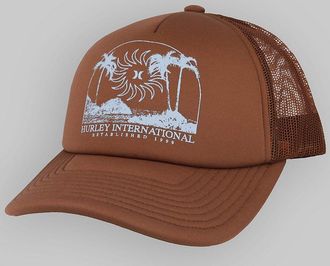 Hurley Hurley West Coast Trucker Gorra marr&oacute;n
