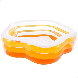 Trade Shop Trade Shop - Piscina Gonfiabile A Forma Di Stella 3 Anelli Bambini 185x180x53 Cm Estate 56495