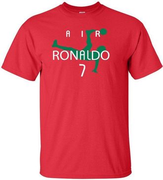 King Cristiano Ronaldo Portugal Air Ronaldo Portugal T-Shirt ADULT MEDIUM