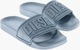 Diesel Rubber Slides SA-MAYEMI With Embossed Logo size 35