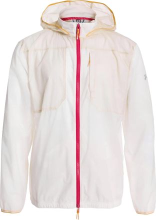 Under Armour Heren Trail Run Geprinte Hooded Jack (Bruin)
