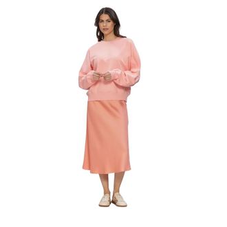 Drykorn Astera_P4 Sweatshirt - Dames - Sweatshirts - Roze - M - Katoen - Hoodies & sweatvesten