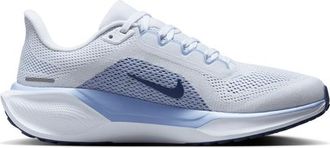 Nike Womens Air Zoom Pegasus 41 - Running Shoes White/Aluminum/Diffused Blue Size 10.0