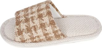 Generic Slippers Women Comfortable Womens Footwear For Home Use Linen Open Toe Clog With Wicking Features Slip Resistant Design All Season Indoor Shoes For He