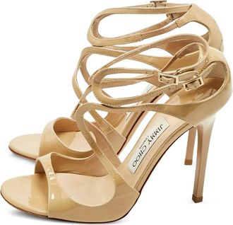 Jimmy Choo London Sandali Lance con fibbia - Toni neutri