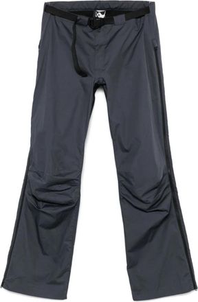 GR10K Grijze Broek Met Gesp Sluiting - Heren - Straight fit broeken - Grijs - M - Broeken