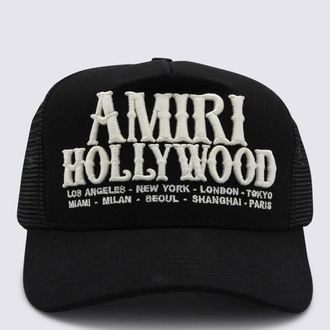 Amiri Hats Blacks And Greys-Uomo