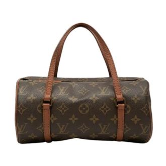 Louis Vuitton Tweedehands Canvas Louis Vuitton tassen - Dames - Pre-owned - Bruin - Maat: ONE Size