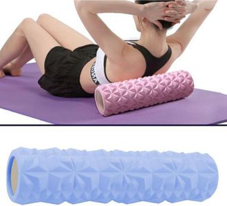 Trade Shop Trade Shop - Rullo Fitness Pilates Schiuma Tubo Esercizi Palestra Yoga Massaggi Schiena 13x45
