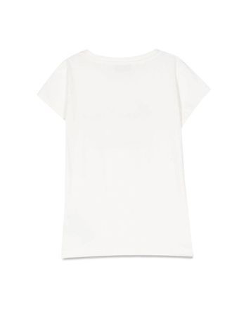 Moschino Logo Cotton T-Shirt - White