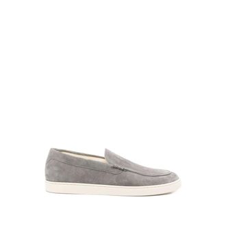 Brunello Cucinelli Brunello Cucinelli, Loafers, male, Gray, Size: 9 US Slip-on Loafer