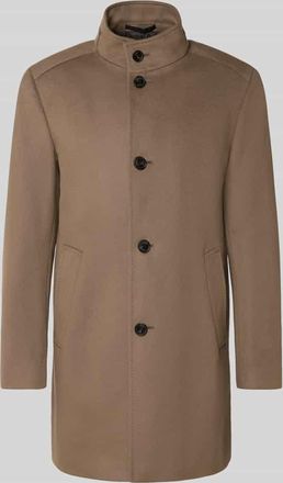 Joop Regular Fit Mantel aus Schurwoll-Mix mit Kaschmir-Anteil Modell MARON in Oliv, Gr&ouml;&szlig;e 56