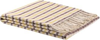 Lanerossi Plaid IBIZA - Ciruela / Mostaza, 130x170