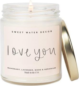 Sweet Water Decor Valentines Day Candles in Love You at Nordstrom